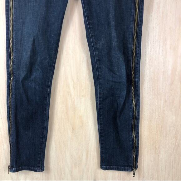 AG Adriano Goldschmied The Camilla Super Skinny Ankle Zip Low Rise Jeans Size 26 - Picture 3 of 12